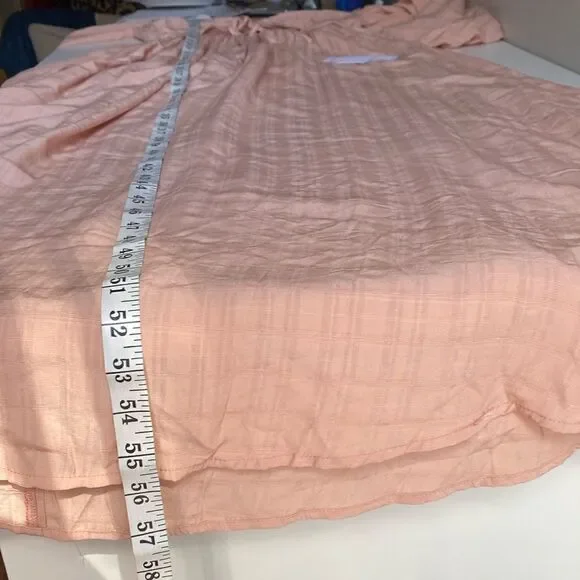 Aura the Label Peach Maxi Cutout Dress Size Small New With Tags - Picture 14 of 15